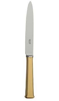 Dinner knife in gilded silver plated - Ercuis